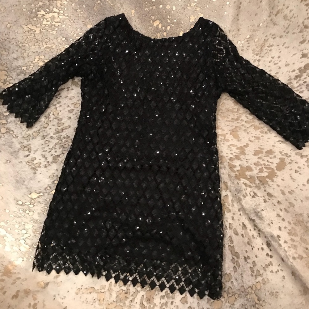 Sparkly Black Dress